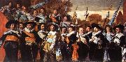 HALS, Frans Officers and Sergeants of the St George Civic Guard Company France oil painting artist